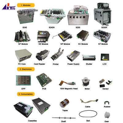 GRG Banca H68 H22 9250 9250N 8240 2840N Caixas eletrônicos Peças sobressalentes