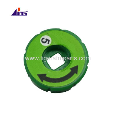 Rolo plástico verde do transporte inferior SDM2 da peça do ATM NCR 484-0106810-02
