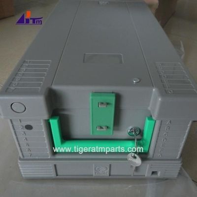Peças da máquina de caixa eletrônico NCR S1 Caixa de moeda com fechadura e chaves de metal 445-0631970 445-0728451