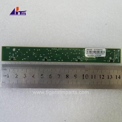 Peças de máquina de caixas eletrônicos bancários NCR PCB Leds Purge Bin Interface 445-0742837