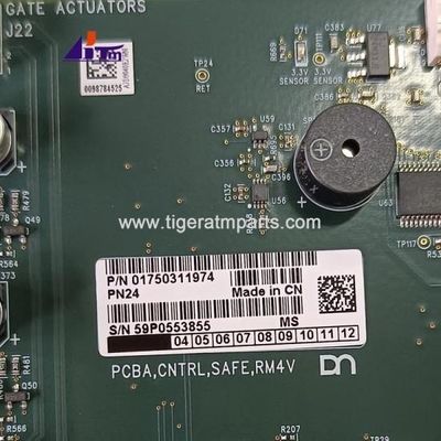 Peças ATM Diebold Nixdorf DN200 PCBA CNTRL SAFE RMV4 placa controladora inferior 1750311974