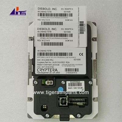 Peças de máquina ATM Diebold Nixdorf EPP7 teclado 49249442707B