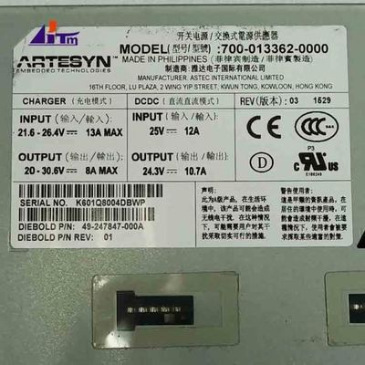 Partes da máquina ATM Diebold Fornecimento de energia DCDC 24V 400W 49247847000A