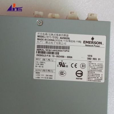 Peças da máquina ATM Diebold 980W Fornecimento de energia 19063498000A