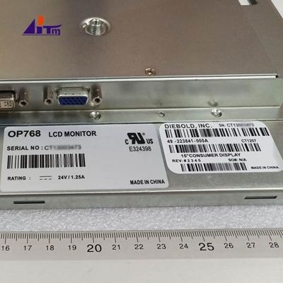 Partes de máquinas de caixas eletrônicos Diebold Opteva LCD Monitor 15' Consumer Display 49223841000A