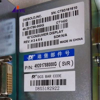 Partes da máquina de caixa Diebold Opteva 15' Consumer Display LCD 49201788000G