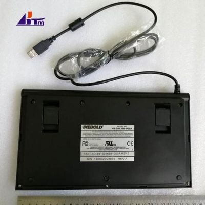 Peças de máquina de caixa Diebold teclado de manutenção USB 49201381000A