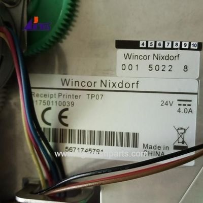 Partes de máquinas de caixas eletrônicos Wincor Nixdorf TP07 Impressora de recibos 1750110039 1750063915