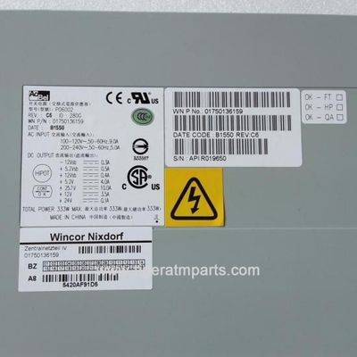 1750136159 Wincor Nixdorf 2050XE PC280 Fornecimento de energia 24V Partes de máquinas ATM