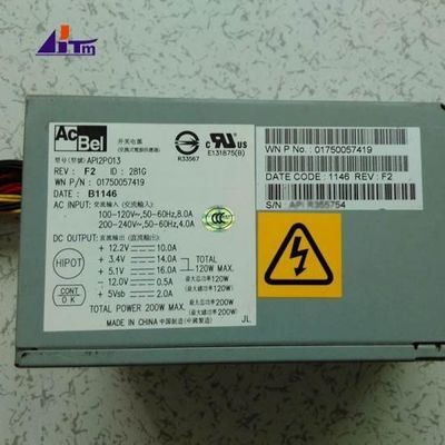 Peças ATM Wincor Nixdorf 200W Fornecimento de energia API2PO13 281G 1750057419