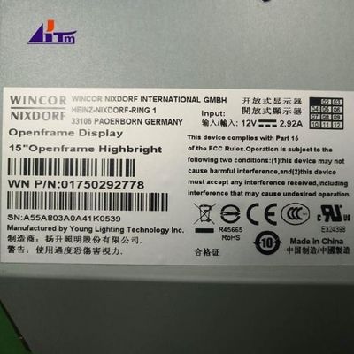 Partes de máquinas ATM Wincor Nixdorf 15