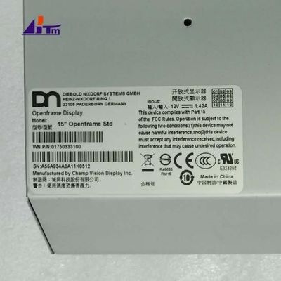 Peças de máquina ATM Wincor Nixdorf 15 polegadas Openframe Std Display LCD 1750333100