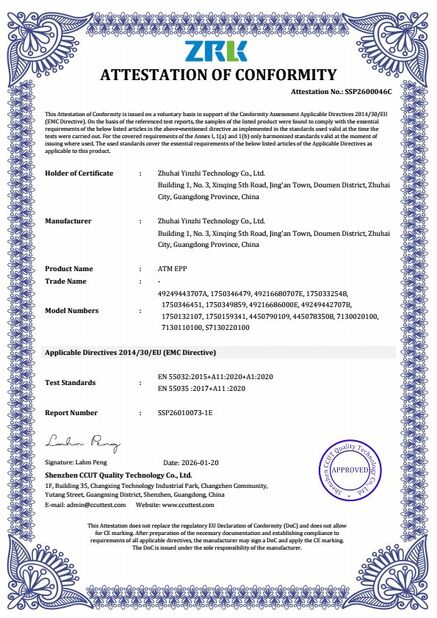 China Tiger Spare Parts Co., Ltd Certificações