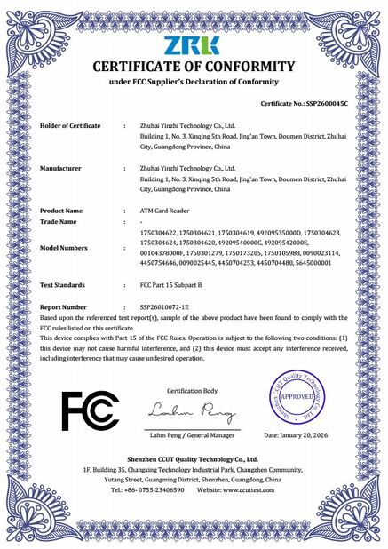 China Tiger Spare Parts Co., Ltd Certificações